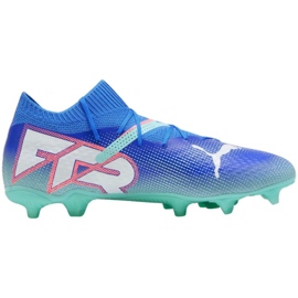 Pantofi de fotbal Puma Future 7 Pro FG/AG 107924 01 albastru 1