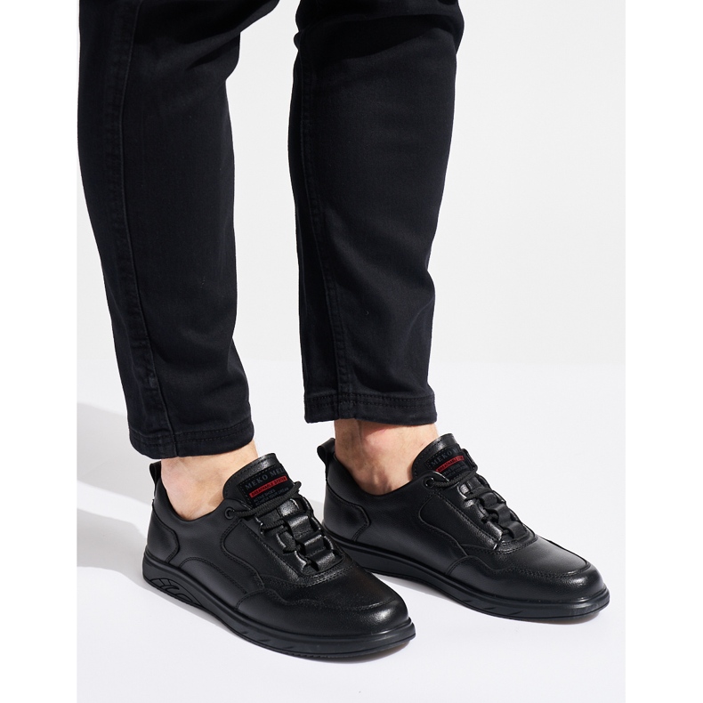 Pantofi sport negri pentru bărbați negru 1