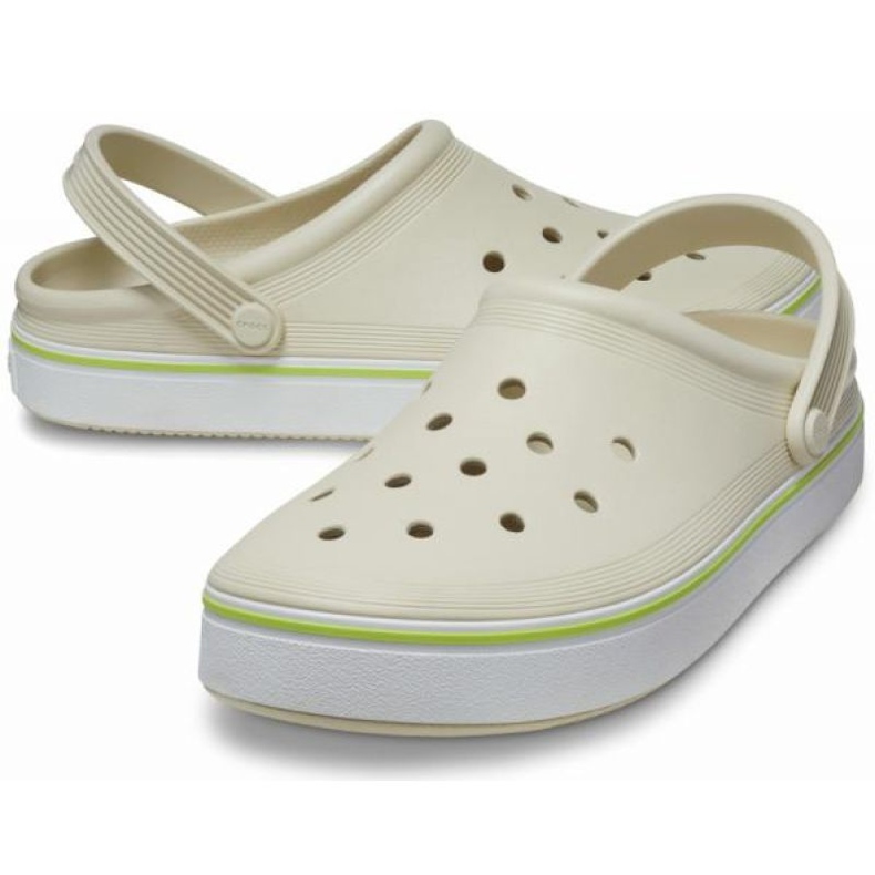 Șlapi Crocs Crocband Of Court 208371-2Y2 bej 1