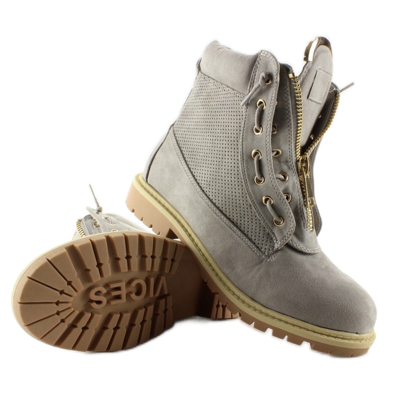 Jachete balman din piele intoarsa gri 2051 Gri 1