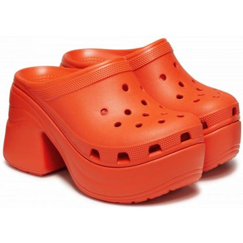 Tocuri croc Siren Clog 208547-84J portocale 1