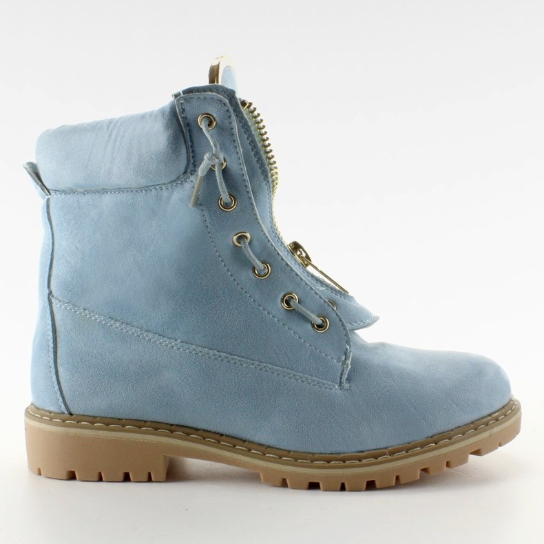 Pantofi balman de piele intoarsa albastra NC50 L. Albastru 1