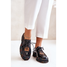 ARTIKER Pantofi dama cu siret Artier 55C0499 Negru 2