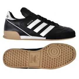 Pantofi de sală adidas Kaiser 5 Goal din piele în 677358 negru 1
