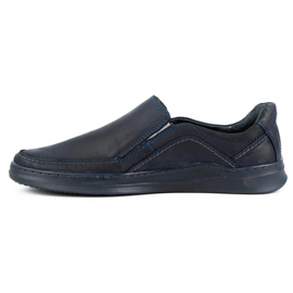 Antex Pantofi pentru bărbați Slip-On Slip-On 216Gt Navy Blue albastru 1