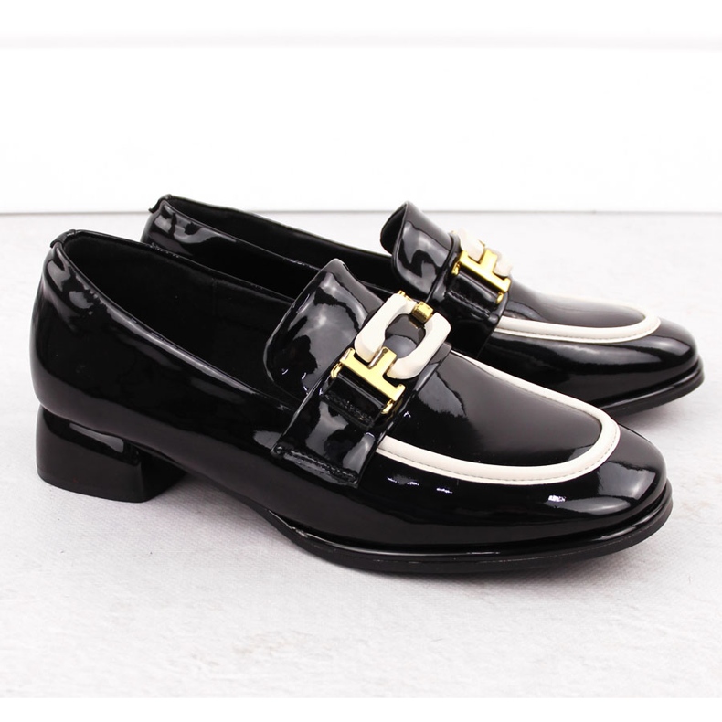 Pantofi dama din piele lords, negri Artiker 55C0104 negru 2