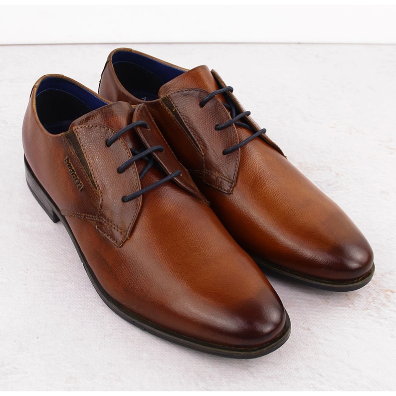 Pantofi formali din piele pentru barbati, maro, Bugatti OO153267 2 Pantofi formali din piele pentru barbati, maro, Bugatti OO153267 2