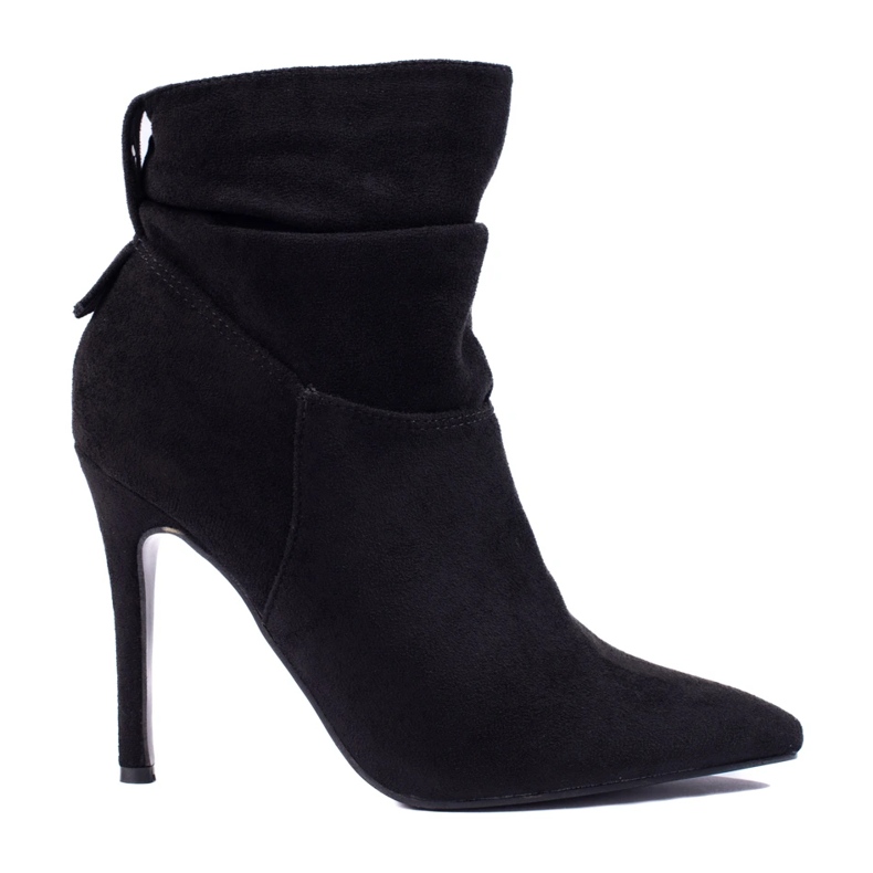 W. Potocki Cizme elegante de damă pe toc înalt Potocki negru 1