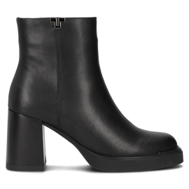 Botine Filippo DBT6417/24 Bk din piele neagra 1