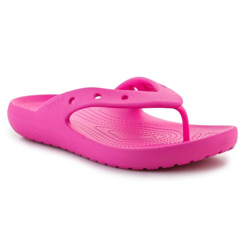 Slapi Crocs Classic Flip V2 209402-6UB roz 1