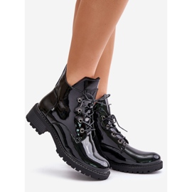 Cizme izolate de damă cu tocuri joase Brevet Vinceza 58136 Negru 1