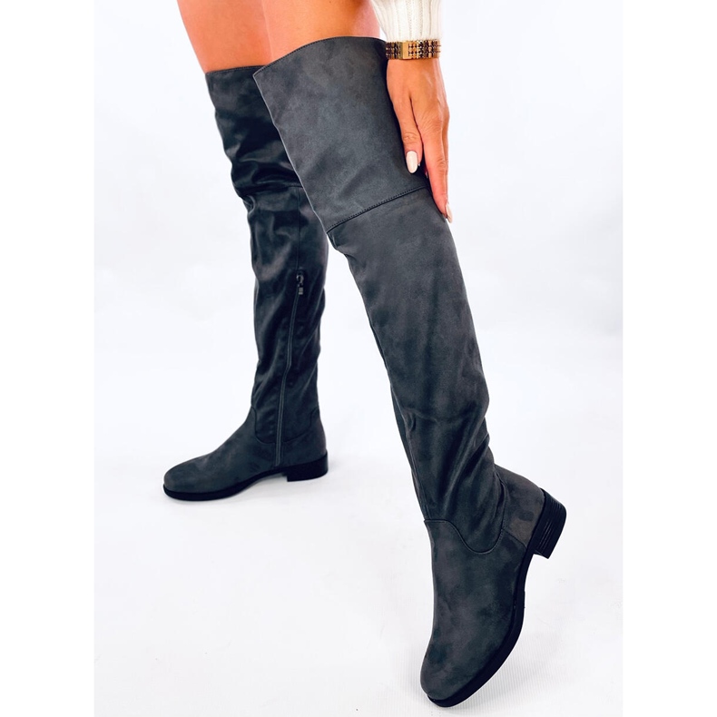 Cizme Scott Gray gri 2