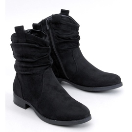 Botine clasice plate Wonger Black negru 1