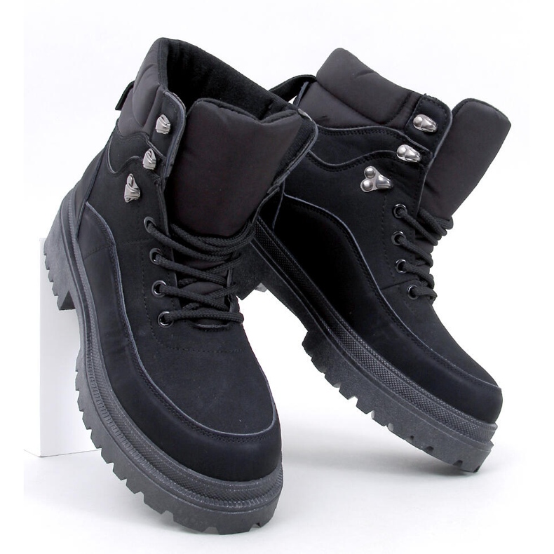Cizme Mathen Black trapper negru 1 Cizme Mathen Black trapper negru 1
