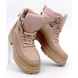Botine Mathen Khaki trapper bej 1
