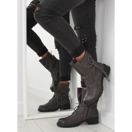 Cizme gri gri 9560 Gri 1