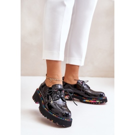 ARTIKER Pantofi dama cu siret Artier 55C0497 Negru 2