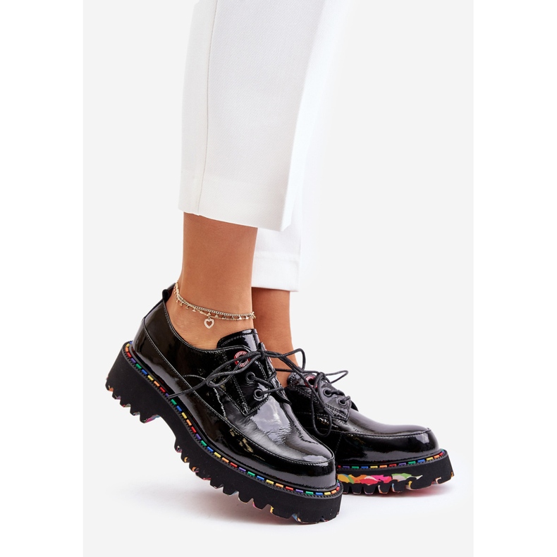 ARTIKER Pantofi dama cu siret Artier 55C0497 Negru 1