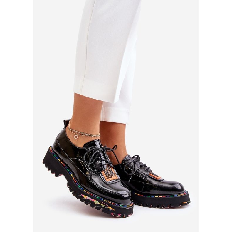 ARTIKER Pantofi dama cu siret Artier 55C0499 Negru 1