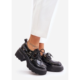 Pantofi De Dama Breveti Cu Decoratiuni Piele Naturala Artiker 55C0419 Negru 1