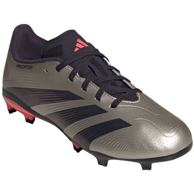 Pantofi de fotbal Adidas Predator League Fg IF6354 argint 1