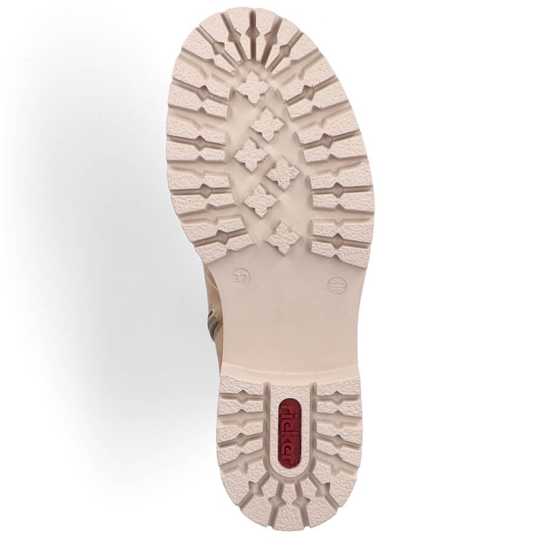 Cizme izolante dama, bej, Rieker 72643-60 2