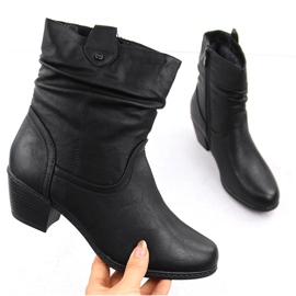 Cizme negre confortabile de dama Unisoft 7987 negru 2 Cizme negre confortabile de dama Unisoft 7987 negru 2