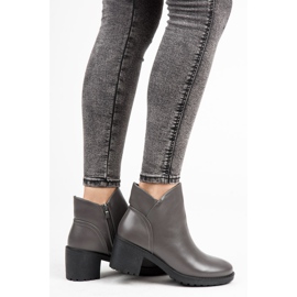 Vices New Collection Cizme pe un stâlp lat gri 1