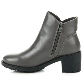 Vices New Collection Cizme pe un stâlp lat gri 3