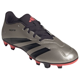 Pantofi de fotbal Adidas Predator Club FxG IF6341 argint 1