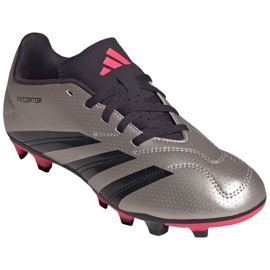 Pantofi de fotbal Adidas Predator Club FxG IF6423 argint 1