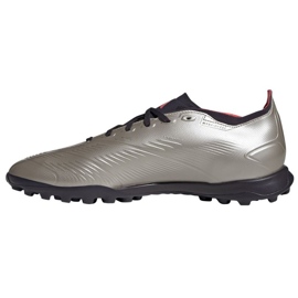 Pantofi de fotbal Adidas Predator League Tf IF6376 argint 1