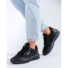 Tenisi Big Star de damă KK274063 negru 2