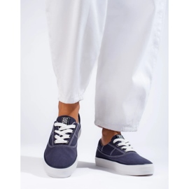 Tenisi Big Star KK274018 pentru damă albastru 2