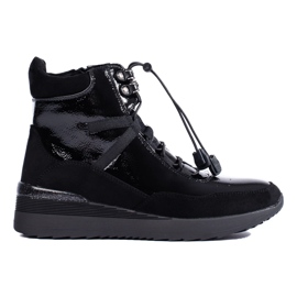 Groto Gogo Cizme sport comode negru 1 Groto Gogo Cizme sport comode negru 1