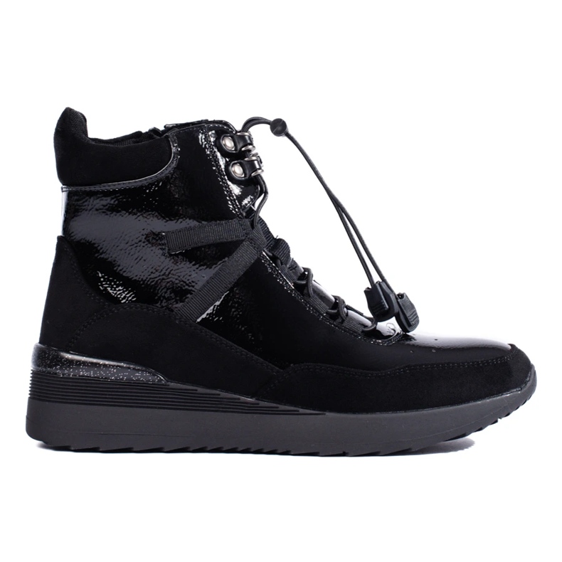 Groto Gogo Cizme sport comode negru 1 Groto Gogo Cizme sport comode negru 1