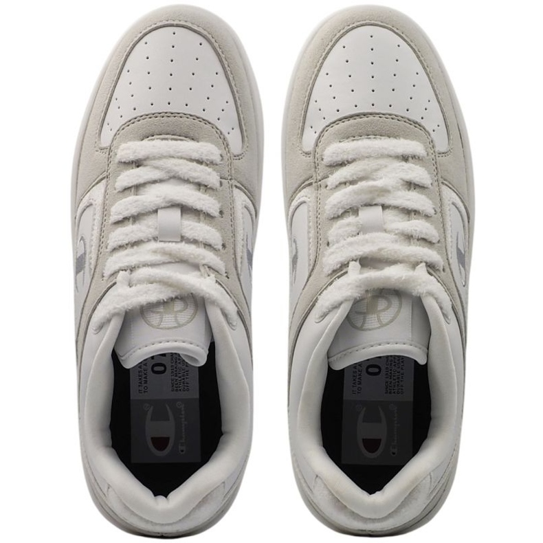 Pantofi Champion Foul Play PLAt Velour Low Cut S11702 ES002 bej 1