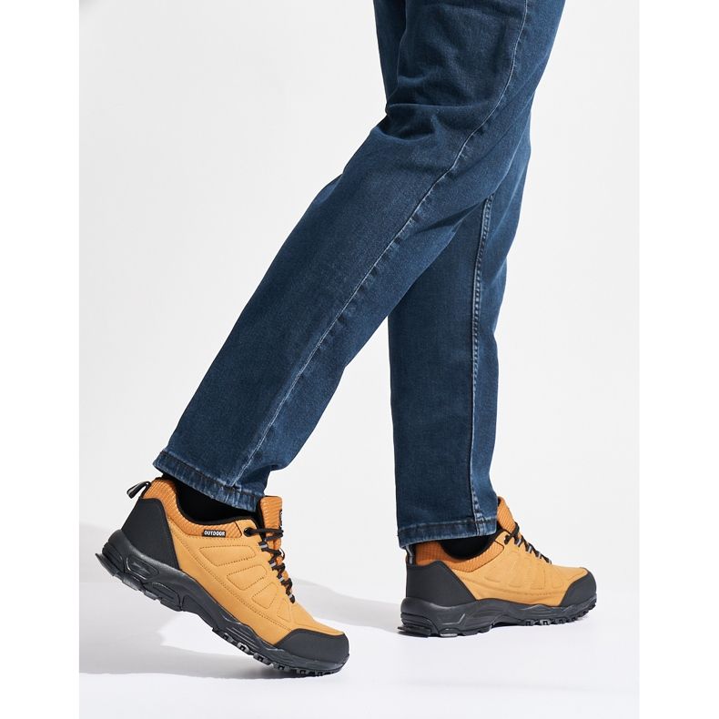 Pantofi negri de trekking pentru bărbați Dk negru 2 Pantofi negri de trekking pentru bărbați Dk negru 2