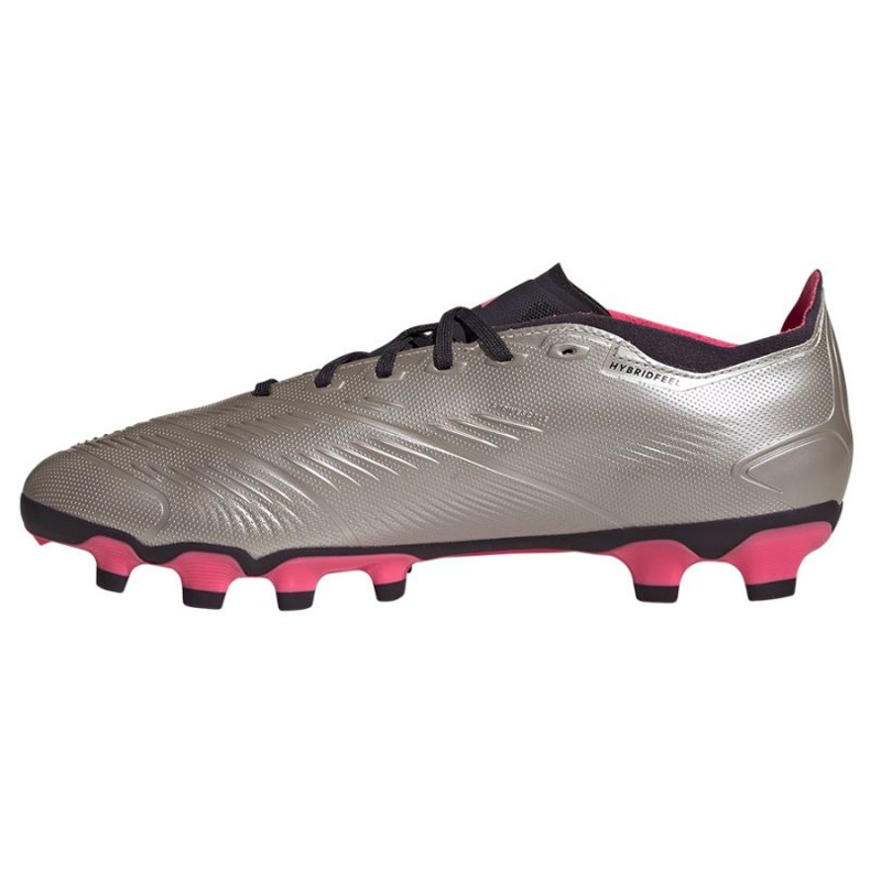 Pantofi de fotbal Adidas Predator League Mg IF6383 argint 1