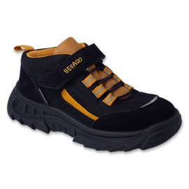Pantofi copii Befado bleumarin / galben 515X003 albastru 1