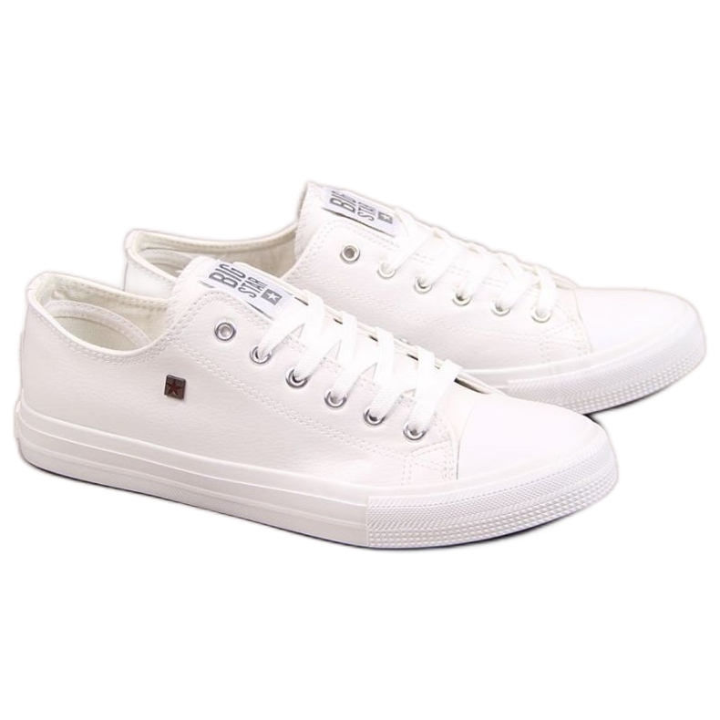 Adidași pentru bărbați Low Big Star White V174347 alb 7