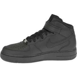 Pantofi Nike Air Force 1 Mid Gs W 314195-004 negru 1