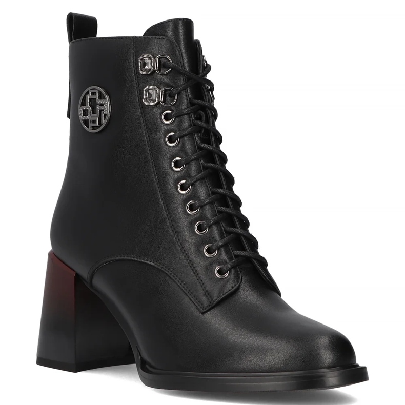 Botine Filippo DBT6316/24 Bk din piele neagra negru 1