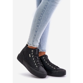 Pantofi de damă izolați cu cusături Big Star OO274A480 Negru 1