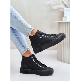 Pantofi de damă izolați cu cusături Big Star OO274A480 Negru 2