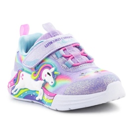 Pantofi Unicorn Chaser pentru fete Skechers S-Lights 302298N-LVMT violet 1