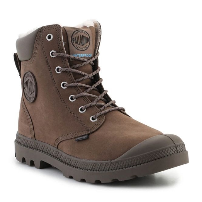 Pantofi Palladium Pampa Sport Cuff Wps 72992-222-M maro 1