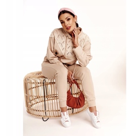 Big Star Adidași pentru femei cu o stea mare stele DD274691 Alb și roz 2
