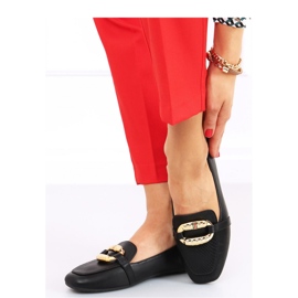 Mocasini de dama Sajmon Black - Inello negru 1 Mocasini de dama Sajmon Black - Inello negru 1