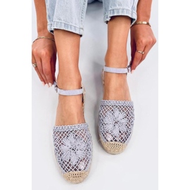 Sandale espadrile ajurate Premat Purple - Inello violet 1